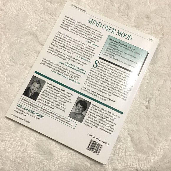 'Mind Over Mood' Softcover Psychology Book - Picture 2 of 6